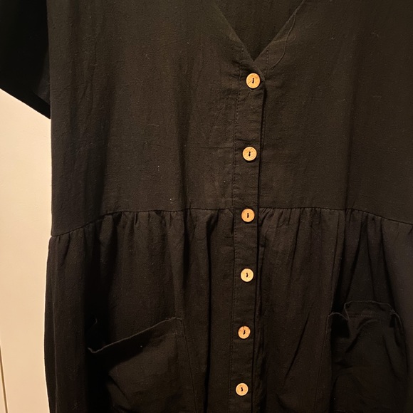 Summer dress. Button front. - Picture 2 of 2